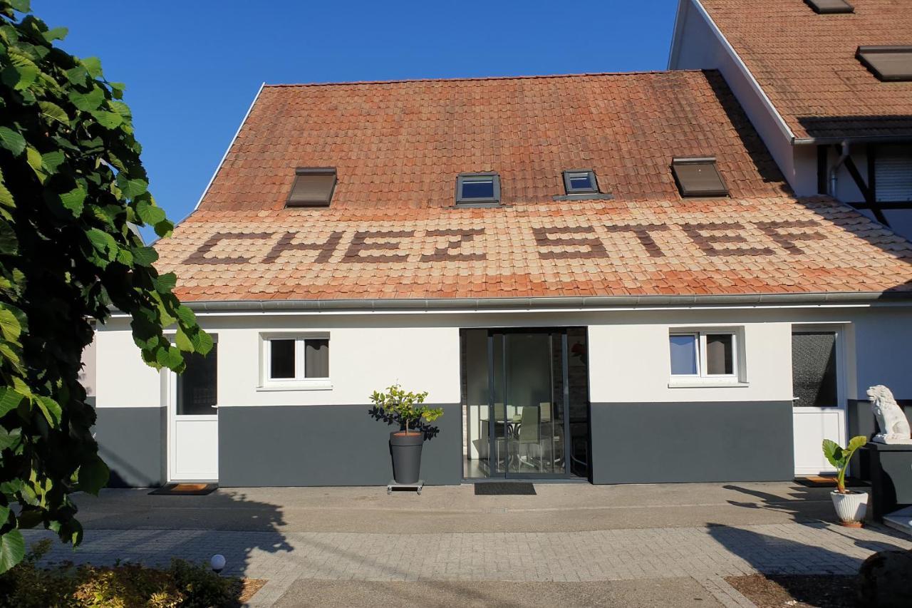 Chez Stef Hotell Marckolsheim Eksteriør bilde